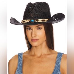 8 Other Reasons Coastal Cowboy hat, Black
